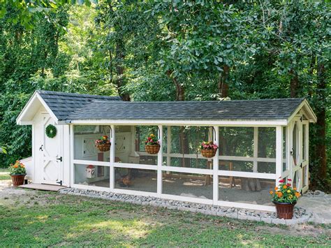 Chicken Coop Building Plans | Easy Walk in Coop and Run, Secure ...