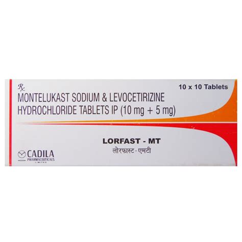 Lorfast MT Tablet | Uses, Side Effects, Price | Apollo Pharmacy
