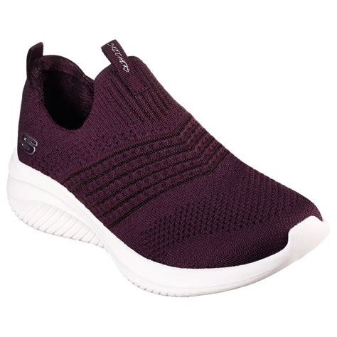 Buy SKECHERS Women Ultra Flex 3.0 Classy Charm Wine Casual Sneakers Online
