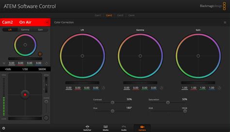 Image result for Atem Software Control Panel