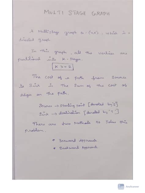 Image result for Multi-Stage Graph Algorithm English