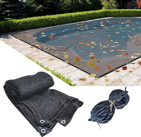 Amazon.com : 20ft x 40ft Pool Leaf Nets for In-Ground Swimming Pools ...