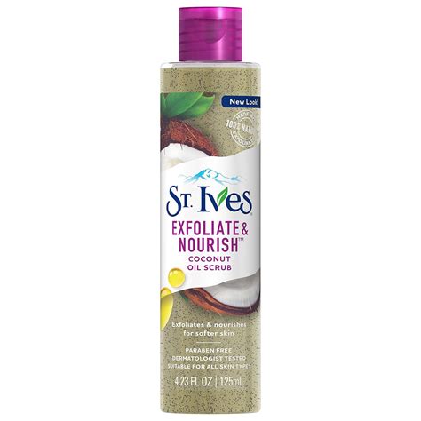 Buy St. Ives Facial Oil Scrub Coconut 4.23 oz Online at Low Prices in ...
