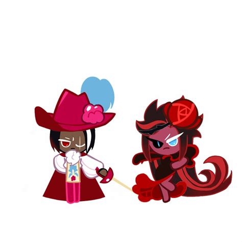 DarkVelvet 🍫🍰 | Red velvet cookies, Cookie run, Red velvet