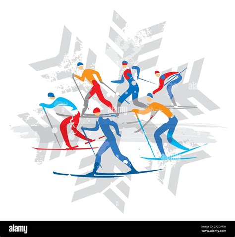 Cross Country Running Symbols Clip Art