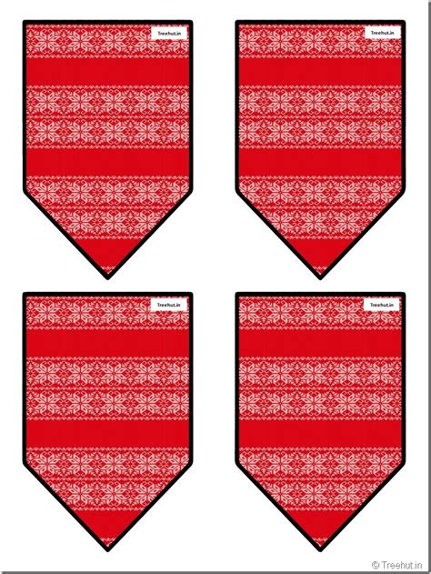Free Winter Bulletin Board Pennant Buntings, 51 DIY Christmas Classroom ...