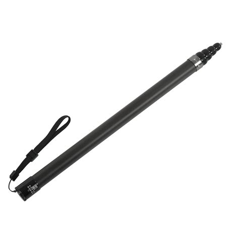 GUOG 9 Section Microphone Extension Pole, Portable Boom Pole with 1/4 ...