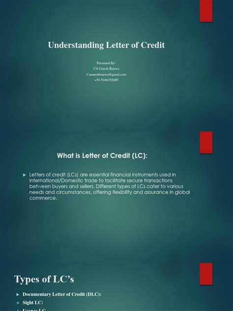 Image result for Letter of Credit Explained