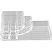 Miamour Plastic Make-Up Organizer, White (MMUOT001002) : Amazon.in ...