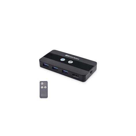 Cable Matters KVM-switch HDMI 2 til 1, 3x USB-A | Elgiganten