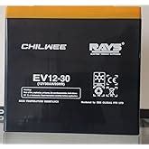 AKASH Electric Scooty Free Sealed Lead Acid Battery 12V 32.9Ah(Black ...