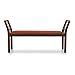 Urban Ladder Latt Upholstered Bench (Finish : Teak; Configuration ...