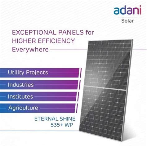 Adani 540 Watt Mono Perc Half Cut Solar Panel – VIGOOD SOLARTEK