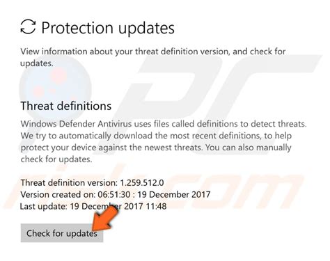 Image result for Check for Windows Defender