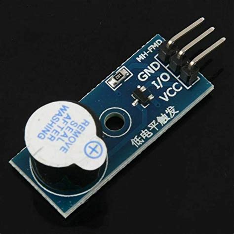 PRAV® 1 pcs Blue,Black Metal Active Buzzer Module Low-Trigger Buzzer ...
