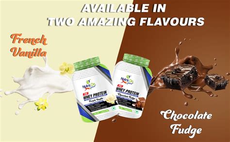 Nutra On Sport Pro Whey, 24g Protein Per Serving, 5.5g BCAA, With Added ...