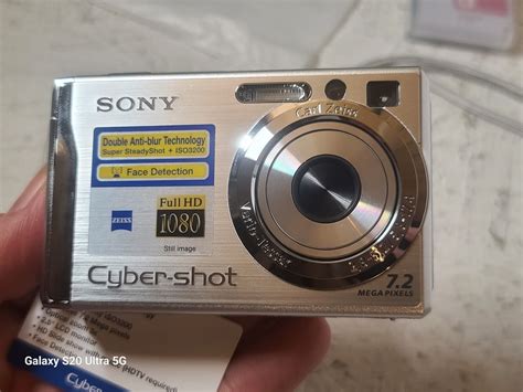 Sony Cyber-shot DSC-W80 7.2MP Digital Camera - Silver for sale online ...