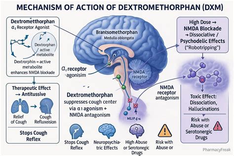 Mechanism of Action of Dextromethorphan