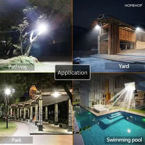 Outdoor Wall Flood Lights: Best Solar Floodlights for Sale 50W – HOMEHOP®