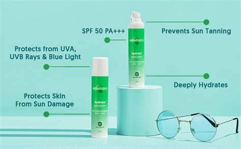 Buy Aqualogica Hydrate+ Dewy Sunscreen 50 gm with SPF 50 PA+++ 50 | 19 ...