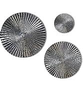 Craftter Round Metal Wall Art- Antique Abstract Wall Décor For Living ...