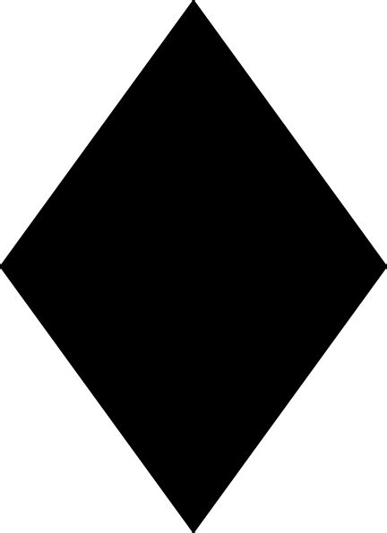 diamond black png outline
