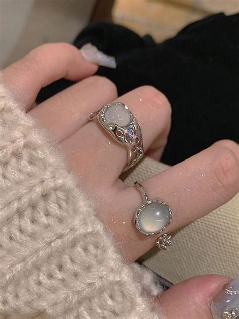 Rhinestone Ring Set | Savana | Bestsellers