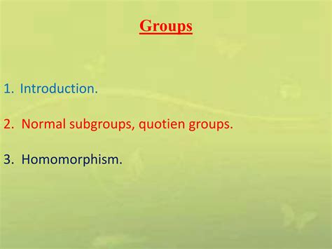 Defination and Examples of Homomorphism and Subgroups 的图像结果
