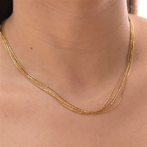 Buy Golden Layered Choker online- Palmonas – PALMONAS