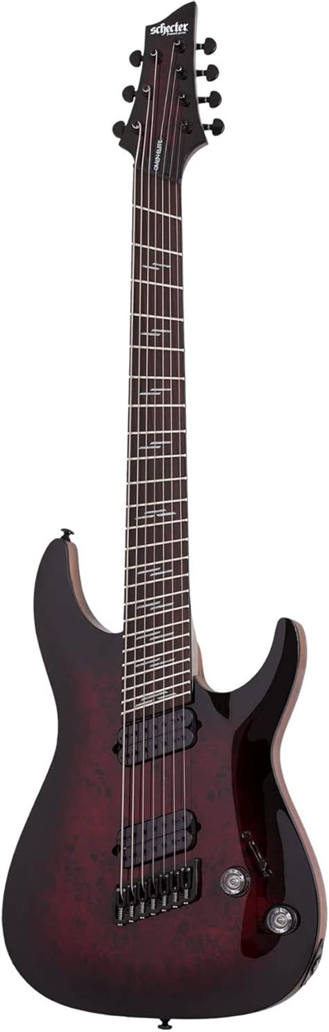 Buy Schecter Omen Elite-7 Multiscale 7-String Electric Guitar (Black ...