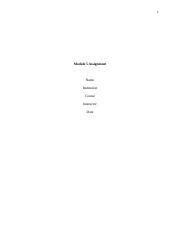 Image result for Module 5 Assignment