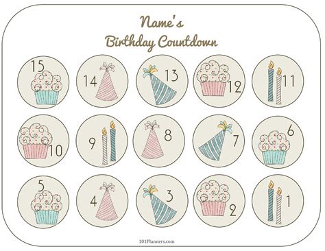 Birthday Countdown Python 的图像结果