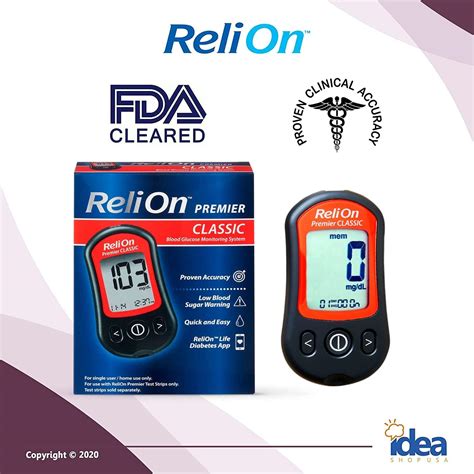 Buy Relion Premier Blood Glucose Test Strips 50ct + Lancing Device ...