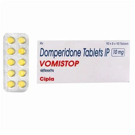 Antiemetic Drug - Vomistop Domperidone Tablet (10 mg) Trader ...