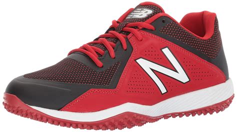 New Balance 4040 V4 Turf Baseball Shoe in Black/Red (Red) for Men - Lyst