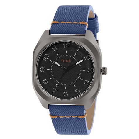 Buy Fcuk Watches Analog Black Dial Watch for Men - FK00014C Online