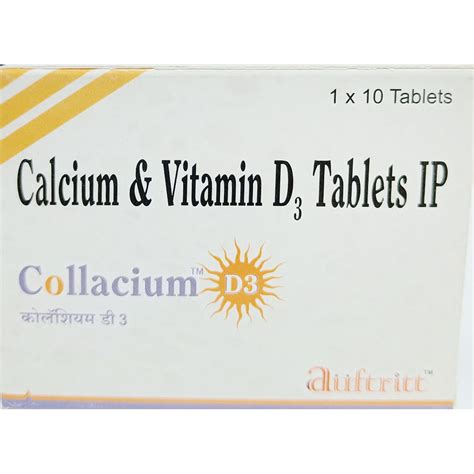 Collacium D3 Tablet | Uses, Side Effects, Price | Apollo Pharmacy