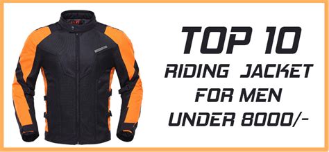 Top 10 Motorcycle Riding Jacket for men under 10,000/- INR