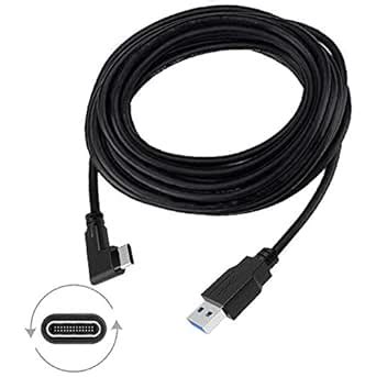 Quest Link Cable 16ft/5m, VRCLUB Oculus Quest Link Cable, High Speed ...
