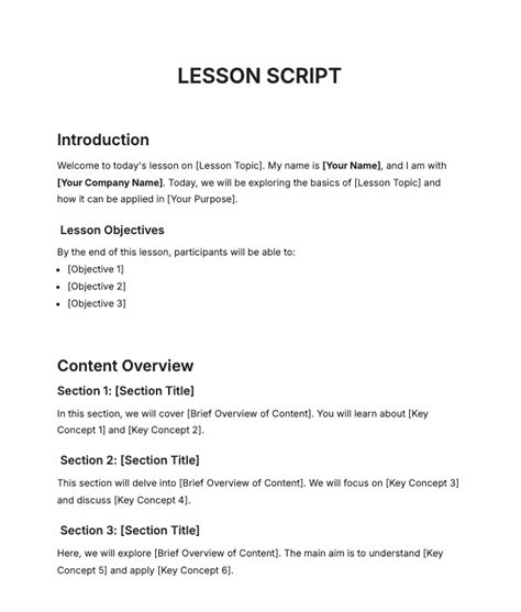 Image result for Script for a Tutorial Example