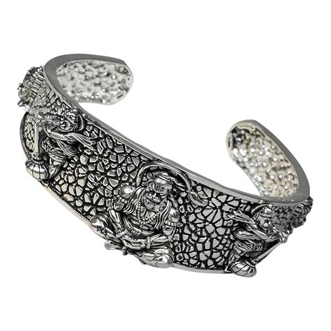 Buy Inites 6.5 cm Silver Color Metal Traditional Religious Spiritual ...