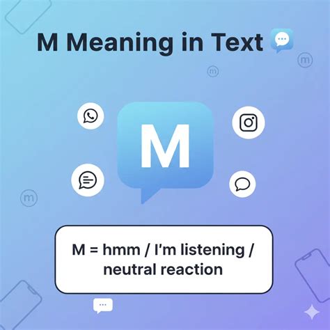What Does M Mean in Text? Full Slang Explanation & Usage Guide