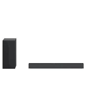 LG Soundbar S40Q 2.1 Ch, 300W Dolby Digital, Wireless Subwoofer - S40Q ...
