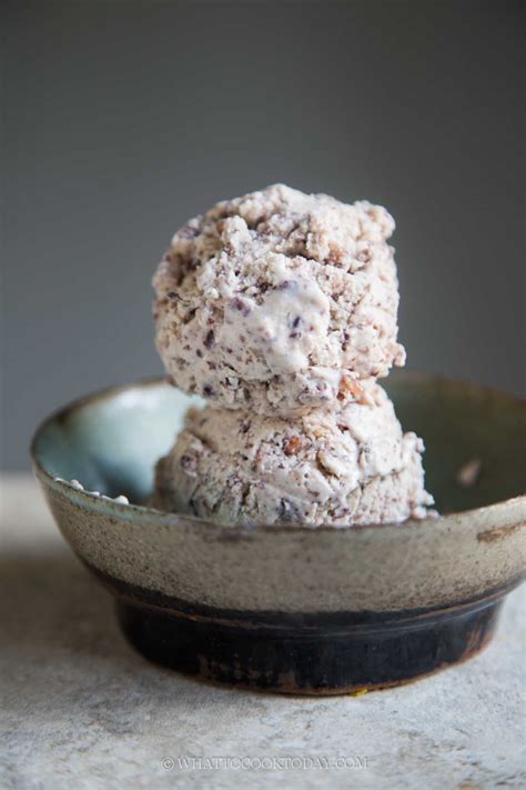 No-Churn Creamy Red Bean Ice Cream - What To Cook Today