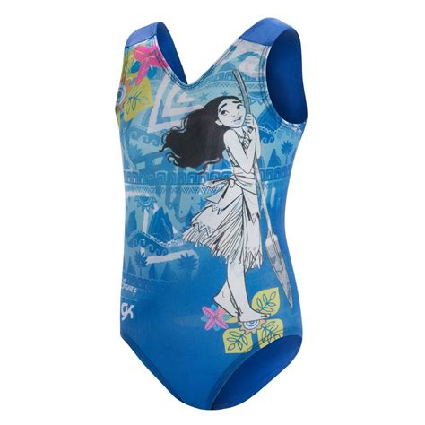 GK Girls Moana Gymnastics Leotard Dance Ballet Apparel (Blue, CM ...