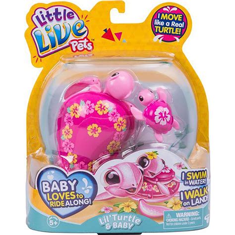 Little Live Pets - Laila the Island Turtle & Baby India | Ubuy