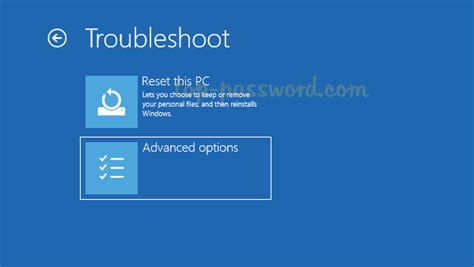 Image result for Automatic Repair Advanced Options