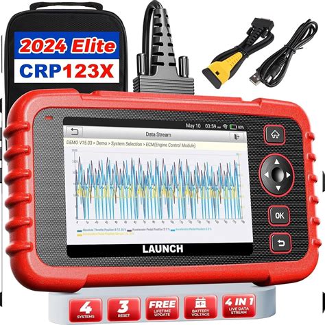 LAUNCH OBD2 Scanner 2023 Newest Elite CRP123X Code Reader Engine/ABS ...
