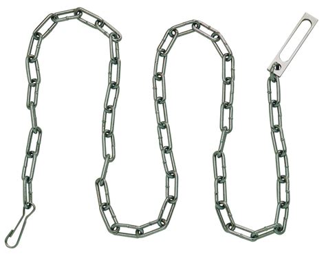 Peerless Handcuff Company 60-Inch Security Plated Chain with Oversize ...