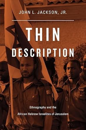 Thin Description: Ethnography and the African Hebrew Israelites of ...